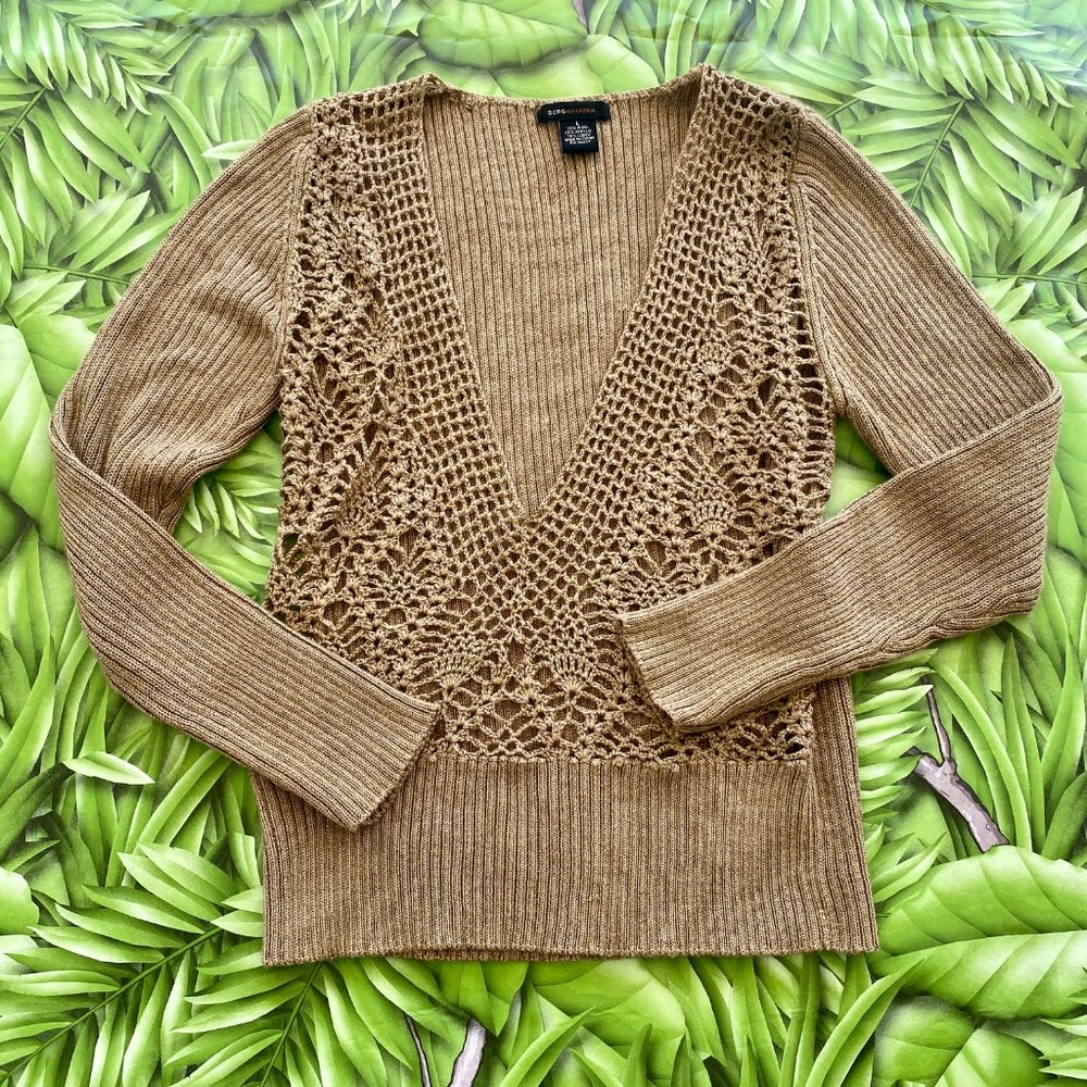 BCBG MaxAzria Women's Wool Blend Sweater - Picture 4 of 9